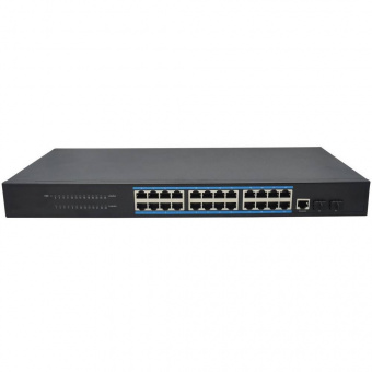 Управляемый 24-портовый коммутатор Gigabit Ethernet Osnovo SW-72402/L2