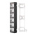 Патч-панель Nikomax NMC-WP12-BLANK-BK