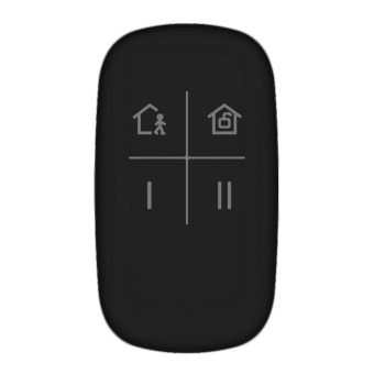 Беспроводной брелок (KeyFob) для систем охранной сигнализации Hikvision DS-PKF1-WE(B)((O-STD)/BLACK