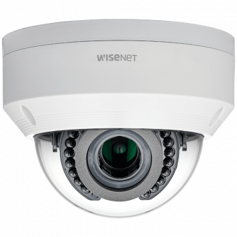Вандалостойкая уличная IP-камера Wisenet LNV-6070R с ИК-подсветкой и вариообъективом