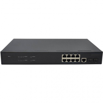 Управляемый 8-портовый (L2+) коммутатор Gigabit Ethernet Osnovo SW-70802/L2