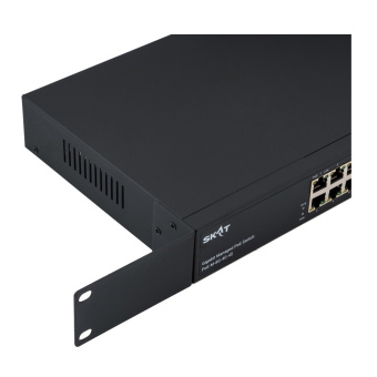 Управляемый PoE коммутатор уровня L2+ СКАТ 4090 SKAT PoE-M-8G-4G-4S