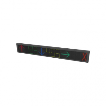 Информационное табло Hikvision DS-TVL121-9-5D