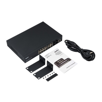 Управляемый PoE коммутатор уровня L2+ СКАТ 4090 SKAT PoE-M-8G-4G-4S