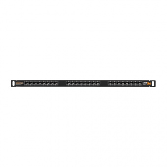 Патч-панель Nikomax NMC-RP24UD2-HU-BK