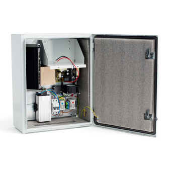 Бесперебойный неуправляемый poe plus коммутатор СКАТ 2026 SKAT PoE-UPS-8E-1G-1S исп.5