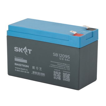 Аккумулятор герметичный свинцово-кислотный необслуживаемый СКАТ 8970 SKAT SB 1209S