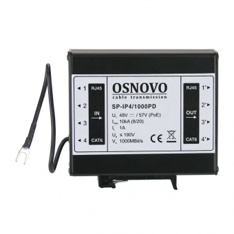 Устройство грозозащиты Osnovo SP-IP4/1000PD