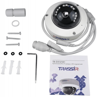 IP-камера TRASSIR TR-D3121IR1 v4 (3.6 мм)