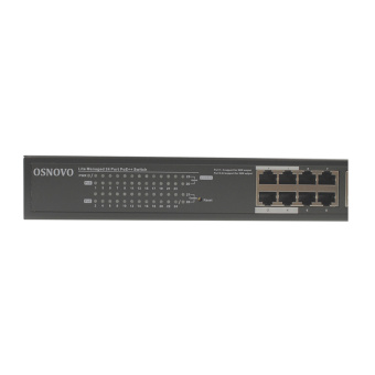 Управляемый (WEB-managed) гигабитный коммутатор с поддержкой технологии PoE (Power over Ethernet) Osnovo SW-24G2C-M(200W)