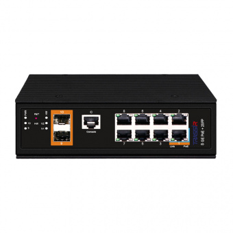 Промышленный РоЕ-коммутатор TRASSIR TR-NS25102S-300-8POE (D)