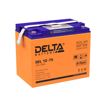 Аккумулятор Delta GEL 12-75