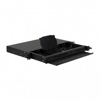 Оптический кросс Nikomax NMF-RP48LCUS2-TS-P1-1U-BK