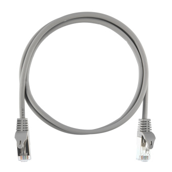 Коммутационный шнур экранированный категории 5e lszh NIKOMAX NMC-PC4SD55B-ES-003-C-GY