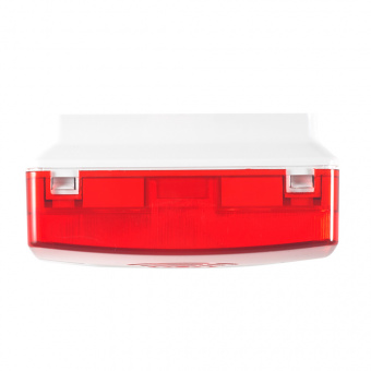 Оповещатель охранно-пожарный комбинированный Рубеж ОПОП 124-R3 (светозвуковой, адресный, красный)