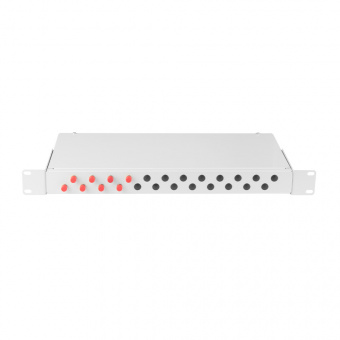 Оптический кросс Nikomax NMF-RP08FCUS2-WS-ES-1U-GY