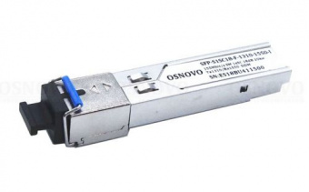 SFP-модуль Osnovo SFP-S1SC18-F-1310-1550-I