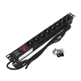 Горизонтальный блок розеток Rexant 04-0306