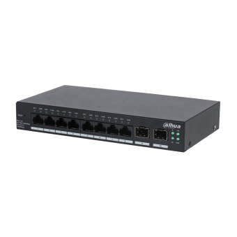 10-портовый управляемый гигабитный коммутатор Dahua DH-CS4210-8GT