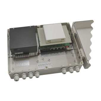 Уличный веб-управляемый PoE-коммутатор Osnovo SW-80402-WM(port 90W)