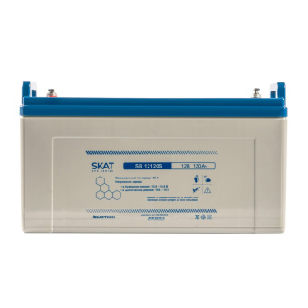 Аккумулятор герметичный свинцово-кислотный необслуживаемый СКАТ 8974 SKAT SB 12120S