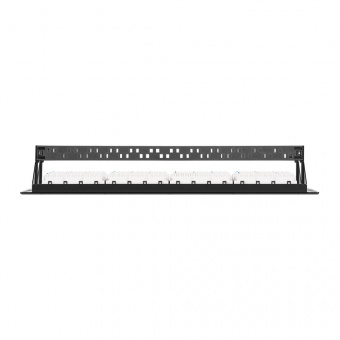 Патч-панель Nikomax NMC-RP24UE2-1U-BK