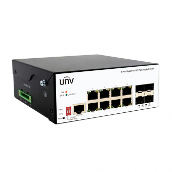 Управляемый коммутатор уровня L2 Uniview ISW5000-8GT4GP-POE-IN