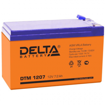 Аккумулятор Delta DTM 1207