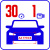 Определитель госномера до 30 км/ч (1 камера) AutoTRASSIR-30/1