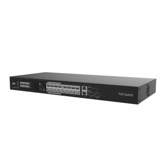 16-портовый неуправляемый коммутатор с поддержкой технологии Power over Ethernet (PoE) Uniview NSW2020-16T2GC-LPOE-IN