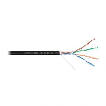 U/UTP-кабель Nikomax NMC 9100B-BK, 305 м