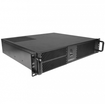 TRASSIR NeuroStation Compact RE: стоечный 16-канальный IP-видеорегистратор с предустановленной TRASSIR OS и поддержкой нейросетевой аналитики