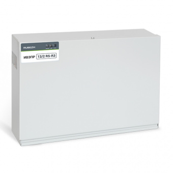 Источник вторичного электропитания резервированный Рубеж ИВЭПР 12/2 RS-R3 2х17 БР (К4)
