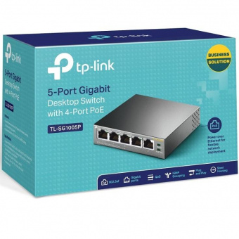 PoE-коммутатор TP-Link TL-SG1005P