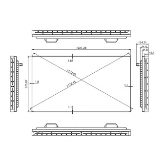 Видеостенный дисплей Hisense 55VW25E