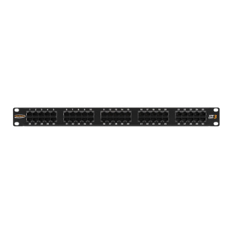 Телефонная патч-панель NIKOMAX NMC-RP50UC3-1U-BK