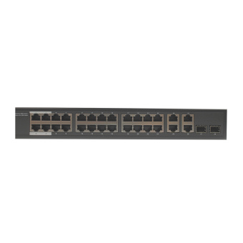Управляемый (WEB-managed) гигабитный коммутатор с поддержкой технологии PoE (Power over Ethernet) Osnovo SW-24G2C-M(200W)