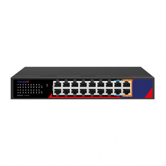 РоЕ-коммутатор TRASSIR TR-NS1118-240-16POE