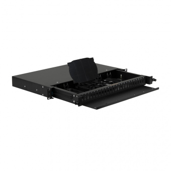 Оптический кросс Nikomax NMF-RP08LCUS2-TS-P1-1U-BK
