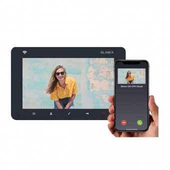 Видеодомофон SLINEX SM-07N Cloud Graphite