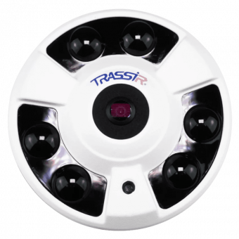 6 Мп IP-камера TRASSIR TR-D9161IR2 с FishEye объективом и ИК-подсветкой