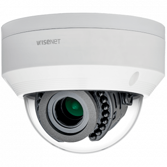 Вандалостойкая уличная IP-камера Wisenet LNV-6070R с ИК-подсветкой и вариообъективом