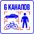 Комплект 6 каналов Нейронный детектор TRASSIR Neuro Detector