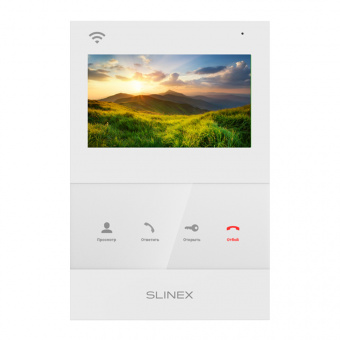 Видеодомофон SLINEX SQ-04N Cloud White