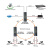 PoE-коммутатор Osnovo SW-80802-IM(port 90W,360W)
