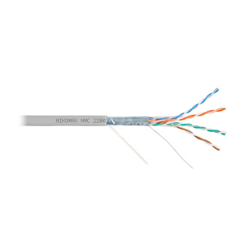 Кабель u utp 4 пары кат 5e 24 awg внутренний pvc NIKOMAX NMC 2200A-GY