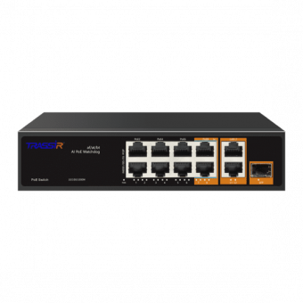 РоЕ-коммутатор TRASSIR TR-NS-13111S-120-8PoE