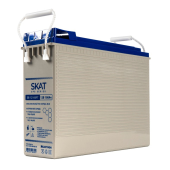 Аккумулятор герметичный свинцово-кислотный необслуживаемый СКАТ 8979 SKAT SB 12100FT