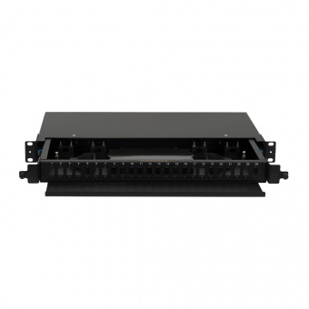 Оптический кросс Nikomax NMF-RP24SCUS2-TS-P1-1U-BK