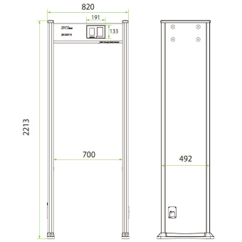 Арочный металлодетектор TRASSIR TR-MD03U